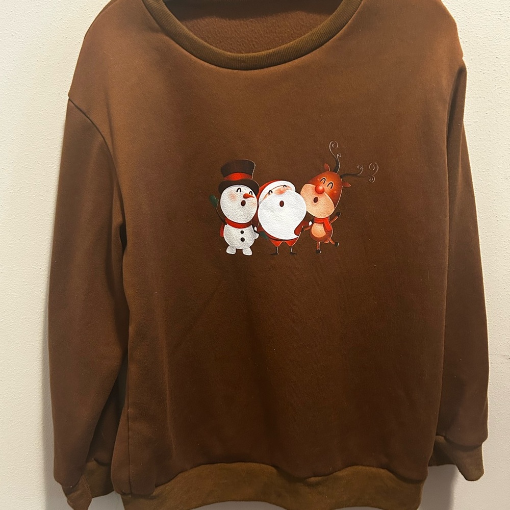 Brown Christmas Sweatshirt